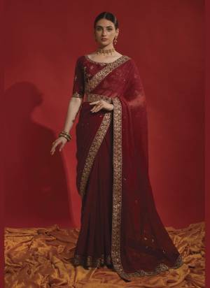 Attrective Look These Saree in Fine Colored.These Saree Are Georgette And Blouse is Mono Banglori Fabricated.Its Beautified With Designer Codding,Sequance Embroidery Work.