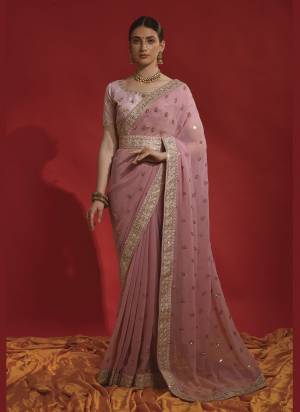 Attrective Look These Saree in Fine Colored.These Saree Are Georgette And Blouse is Mono Banglori Fabricated.Its Beautified With Designer Codding,Sequance Embroidery Work.