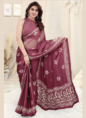 Garb These Party Wear Saree in Fine Colored.These Saree And Blouse is Fabricated On Chinon Chiffon Pair.Its Beautified With Designer Printed.