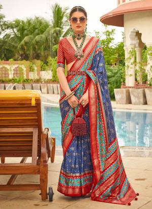 Looking These Party Wear Saree in Fine Colored.These Saree And Blouse is Fabricated On Sigma Silk.Its Beautified Designer Printed, Wevon Jari Designer.