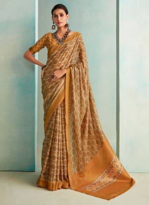 Looking These Party Wear Saree in Fine Colored.These Saree And Blouse is Fabricated On Jute Silk.Its Beautified With Weaving Jari Border  Designer,Printed.