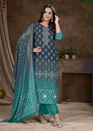 Garb These Beautiful Looking Readymade Printed Suits.These Top And Dupatta Are Muslin Silk And Bottom Are Gadwal Silk Fabricated.Its Beautified With Disigner Digital Printed, Embroidery Work.