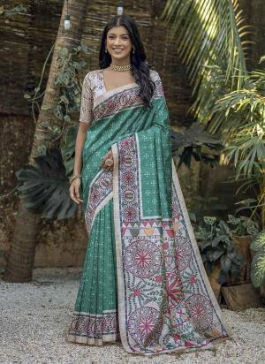 Garb These Party Wear Fancy Saree in Fine Colored.These Saree And Blouse is Fabricated On Tusser Silk.Its Beautified With Designer Printed.