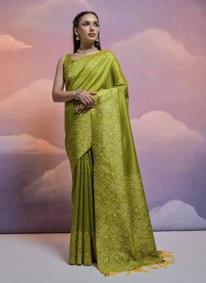 Garb These Party Wear Fancy Saree in Fine Colored.These Saree And Blouse is Fabricated On Handloom Raw Silk.Its Beautified With Handloom Weaving Designer.