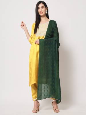 Attrective These Readymade Suit in Fine Colored Pair With Bottom And Dupatta.These Top And Bottom Are Fabricated On South Silk Pair With Viscose Dupatta.Its Beautified With Designer Embroidery Work.