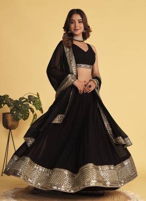 For A Designer Look,Grab These Lehenga Choli in Fine Colored.These Lehenga Are Georgette And Blouse Are Fabricated On Georgette Pair With Dupatta Are Georgette.Its Beautified With Designer Sequance Embroidery Work.