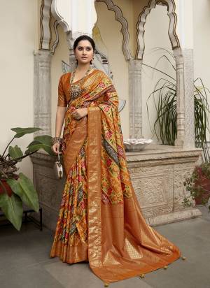 Attrective Looking These Party Wear Saree in Fine Colored.These Saree Are Velvet Tusser Silk And Blouse is Fabricated On Velvet Tusser Silk Pair.Its Beautified With Weavon Designer With Floral And Foil Printed.