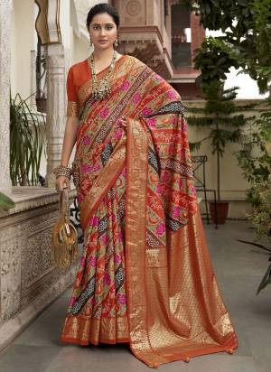 Attrective Looking These Party Wear Saree in Fine Colored.These Saree Are Velvet Tusser Silk And Blouse is Fabricated On Velvet Tusser Silk Pair.Its Beautified With Weavon Designer With Floral And Foil Printed.