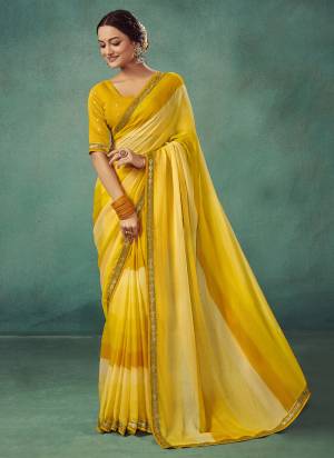  Looking These Party Wear Saree in Fine Colored.These Saree Are Chiffon And Blouse is Fabricated On Art Silk Pair.Its Beautified With Pedding Designer With Polka Dots Work.