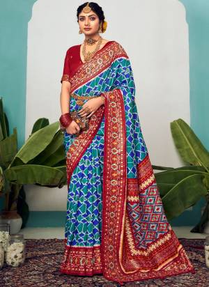  These Party Wear Saree in Fine Colored.These Saree And Blouse is Fabricated On Cotton Silk Pair.Its Beautified With Wevon Jari Designer,Chevron Printed With Polka Dots.