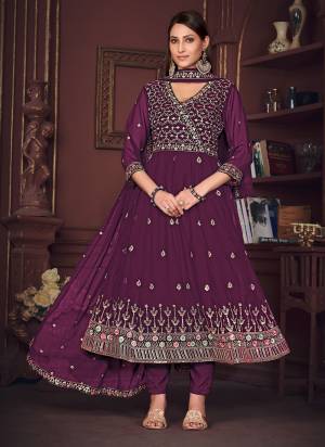 Looking These Anarkali Suit in Fine Colored Pair With Bottom And Dupatta.These Top Are Georgette And Dupatta Are Fabricated On Georgette Pair With Crepe Bottom.Its Beautified With Heavy Designer Embroidery Work.