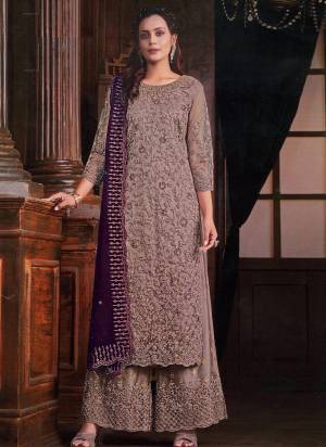 Attrective These Designer Plazzo Suit in Fine Colored Pair With Bottom And Dupatta.These Top Are Net And Dupatta Are Fabricated On Georgette Pair With Net Bottom.Its Beautified With Satin Inner.Its Beautified With Heavy Designer Embroidery Work.