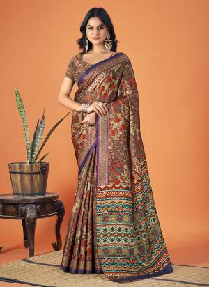 Garb These Party Wear Saree in Fine Colored.These Saree And Blouse is Fabricated On Pashmina.Its Beautified With Designer Printed.