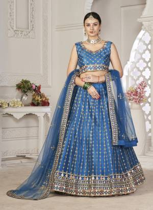 Grab These Party Wear Lehenga Choli in Fine Colored.These Lehenga Are Net Choli Are Net And Dupatta Are Fabricated On Net Pair.Its Beautified With Designer Embroidery Work.