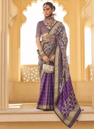 Looking These Party Wear Saree in Fine Colored.These Saree And Blouse is Fabricated On PV Silk.Its Beautified With Wevon Designer Printed.