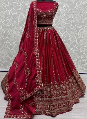 For A Fancy Designer Look,Grab These Lehenga Choli With Dupatta in Fine Colored.These Lehenga And Choli Are Satin Georgette And Dupatta Are Fabricated On Chiffon Pair.Its Beautified With Designer Jari,Sequance,Thread Embroidery Work.