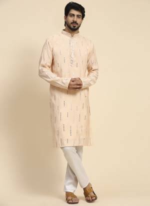 For A festive Wear,Grab These Readymade Kurta in Fine Colored.These Kurta is Fabricated On Silk With Designer Mirror Embroidry Work.Buy Now.