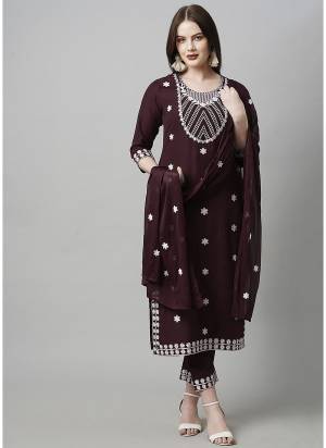 Grab This Readymade Suits In Fine Color Top And Bottom Are Rayon And Dupatta Are Rayon Fabricated Beautified With Printed Designer. It Is Light In Weight And Easy To Carry All Day Long. 