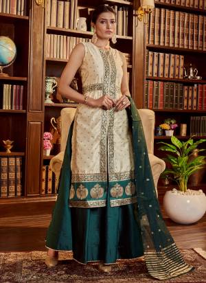 Grab This Readymade Suits In Fine Color Top And Bottom Are Art Silk And Dupatta Are Art Silk Fabricated Beautified With Wevon Designer. It Is Light In Weight And Easy To Carry All Day Long. 