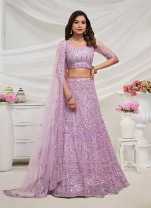 For A Fancy Designer Look,Grab These Lehenga Choli With Dupatta in Fine Colored.These Lehenga And Choli Are Soft Net And Dupatta Are Fabricated On Soft Net Pair.Its Beautified With Designer Sequance,Cut Dana Embroidery,Diamond,Stone Work.