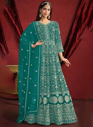 Garb These Designer Anarkali Suit in Fine Colored Pair With Bottom And Dupatta.These Top And Dupatta Are Fabricated On Georgette Pair With Santoon Bottom.Its Beautified With Santoon Inner.Its Beautified With Heavy Designer Embroidery Work.