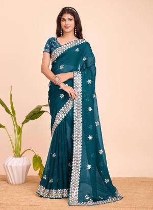 Garb These Festive Wear Saree in Fine Colored.These Saree Are Twinkal Silk And Blouse is Fabricated On Banglori.Its Beautified With Heavy Designer Sequance Embroidery Work.