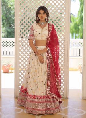 For A Designer Look,Grab These Lehenga Choli in Fine Colored.These Lehenga And Blouse Are Fabricated On Viscose Jacquard Pair With Faux Georgette Dupatta.Its Beautified With Wevon Jacquard Designer With Sequance Embroidery Work.