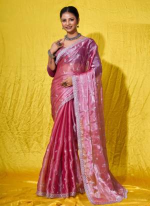 Looking These Party Wear Saree in Fine Colored.These Saree Are Burberry Silk And Blouse is Fabricated On Burberry Silk.Its Beautified With Designer Silver Jari,Sequance Embroidery Work.