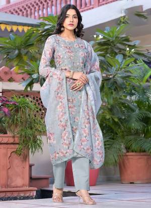 Garb These Beautiful Looking Readymade Suits.These Top Are Linen And Bottom Are Cotton And Dupatta Are Linen Fabricated.Its Beautified With Disigner Printed With Embroidery Work.