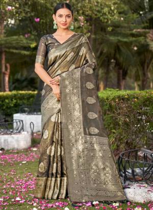 Looking These Party Wear Saree in Fine Colored.These Saree And Blouse is Fabricated On Simmer Silk.Its Beautified With Weaving Jari Border Rich Pallu Designer.