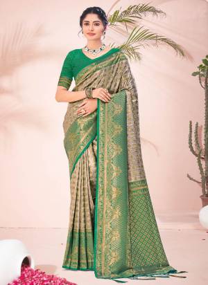  Looking These Party Wear Saree in Fine Colored.These Saree And Blouse is Fabricated On Silk.Its Beautified With Heavy Weavon Designer.