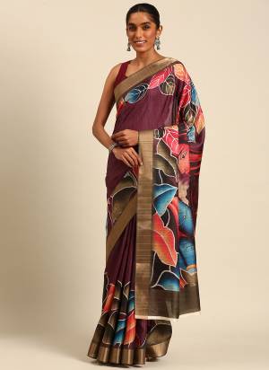 Garb These Fastive Wear Saree in Fine Colored.These Saree And Blouse is Fabricated On Cotton.Its Beautified With Weavon Borser With Designer Digital Printed.