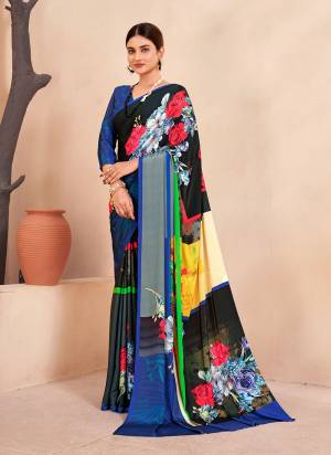 Attrective Look These Festive Wear Saree in Fine Colored.These Saree And Blouse is Fabricated On Crepe Soft Silk.Its Beautified With Designer Digital Printed.