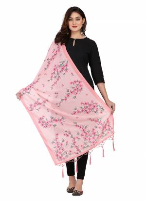 Grab These Beautiful Ethnic Colored Dupatta.This Dupatta is Fabricated On Smart Muslin Cotton Fabric . It Is Beautified With Beautiful Digital Prints And Ethnic Tussels On Pallu Side.