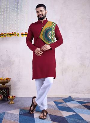 For A Festive Wear,Grab These Readymade Kurta Pair in Fine Colored.These Kurta Are Rayon Fabricated on Pair.Its Beautified With Mirror ,Thread Embroidery Work.