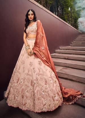 Attrective Looking This Partywear Fine Color Fancy Heavy Designer Choli And Lahenga Fabriced On Viscose Rayon And Dupatta Viscose Rayon In Fabricated Beautified With Attrective Designer Heavy Embroidery Work. Buy Now.