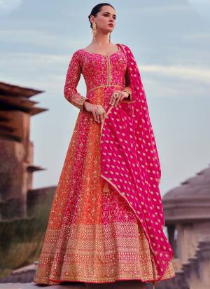 Looking These Designer Suit in Fine Colored Pair With Bottom And Dupatta.These Top Are Georgette And Dupatta Are Fabricated On Georgette Pair With Santoon Bottom.Its Beautified With Santoon Inner.Its Beautified With Heavy Designer Embroidery Work.