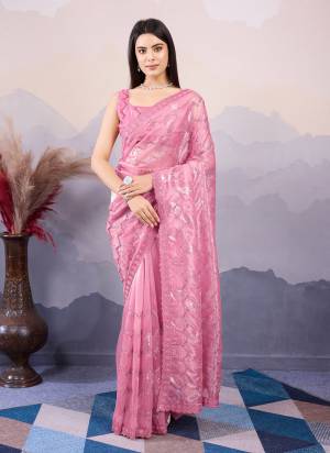 Looking These Party Wear Saree in Fine Colored.These Saree Are Twill Net And Blouse is Art Silk Fabricated.Its Beautified With Designer Sequance Embroidery Work.