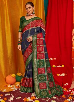 Garb These Party Wear Saree in Fine Colored.These Saree And Blouse is Fabricated On Tussar Silk Pair.Its Beautified With Wevon Designer With Swarovski Work.