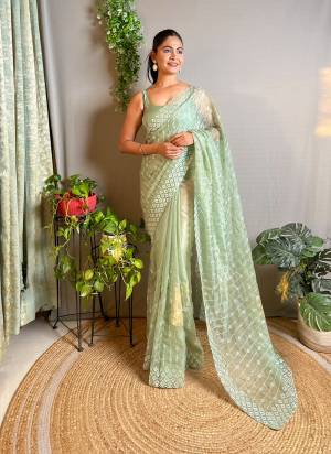 Garb These Party Wear Saree in Fine Colored.These Saree Are Crystal Silk And Blouse is Crystal Silk Fabricated.Its Beautified With Designer Sequance Embroidery Work.