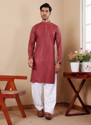 For A festive Wear,Grab These Readymade Kurta With Payjama in Fine Colored.These Kurta is Fabricated On Viscose And Art Silk Bottom With Designer Chikankari Embroidery Work.Buy Now.