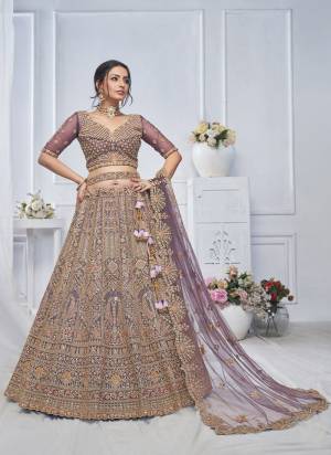 For A Fancy Designer Look,Grab These Lehenga Choli With Dupatta in Fine Colored.These Lehenga And Choli Are Soft Net And Dupatta Are Fabricated On Soft Net Pair.Its Beautified With Heavy Designer Thread,Jari,Sequance Embroidery,Stone Work.