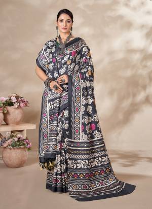 Looking These Winter Collction Saree With Shawl in Fine Colored.These Saree Are Pushmina And Blouse And Shawl is Fabricated On Pushmina.Its Beautified With Designer Digital Printed.