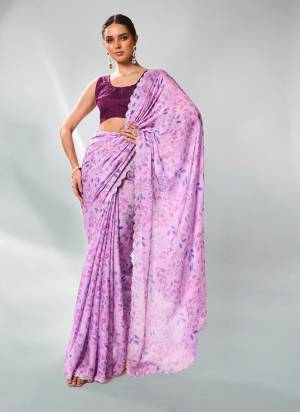 Attrctive These Fancy Saree in Fine Colored.These Saree Are Satin Georgette And Blouse is Fabricated On Art Silk Pair.Its Beautified With Disigner Printed.