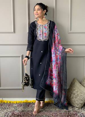 Attrective These Suit in Fine Colored Pair With Bottom And Dupatta.These Top And Bottom Are Fabricated On Rayon Slub Pair With Organza Dupatta.Its Beautified With Designer Embroidery Work .