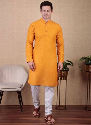 For A festive Wear,Looking These Readymade Kurta With Payjama in Fine Colored.These Kurta Are Cotton And Payjama is Fabricated On Art Silk With Designer Sequance Embroidery Work.Buy Now.