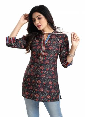 Attrective These Party Wear Kurti in Fine Colored.These Kurti Are Fabricated On Rayon.Its Beautified With Designer Printed.