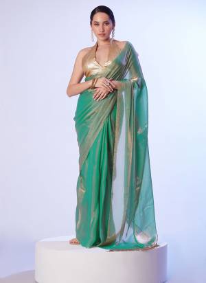 Attrctive These Fancy Saree in Fine Colored.These Saree Are Satin Gold Organza And Blouse is Fabricated On Art Silk Pair.Its Beautified With Solid Disigner With Lace.