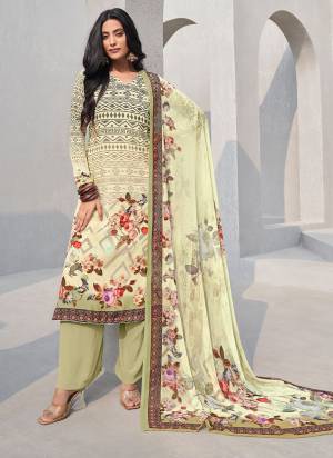 Looking These Beautiful Party Wear Designer Suits.These Top Bottom Are Conebo Crepe And Dupatta is Fabricated On Georgette.Its Beautified With Designer Digital Printed.