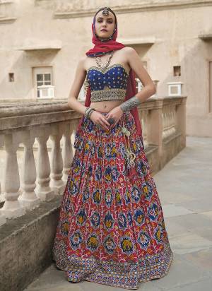 For A Designer Look,Grab These Lehenga Choli in Fine Colored.These Lehenga And Blouse Are Fabricated On Smooth Silk Pair With Georgette Dupatta.Its Beautified With Designer Foil Printed With Embroidery Work.